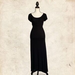BCBGMaxAzria Classic Black Maxi Dress